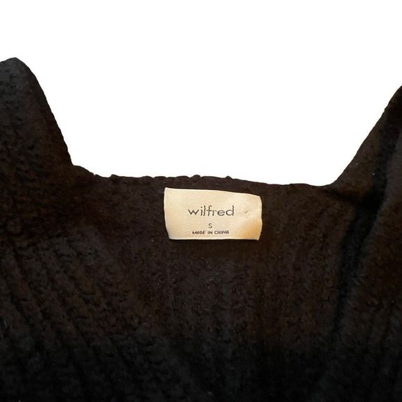 Wilfred Merino Wool  Sweater *Black* Size Small - Picture 2 of 5